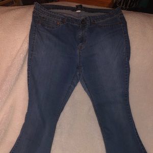 Torrid Source of Wisdom bootleg jeans size 24xs
